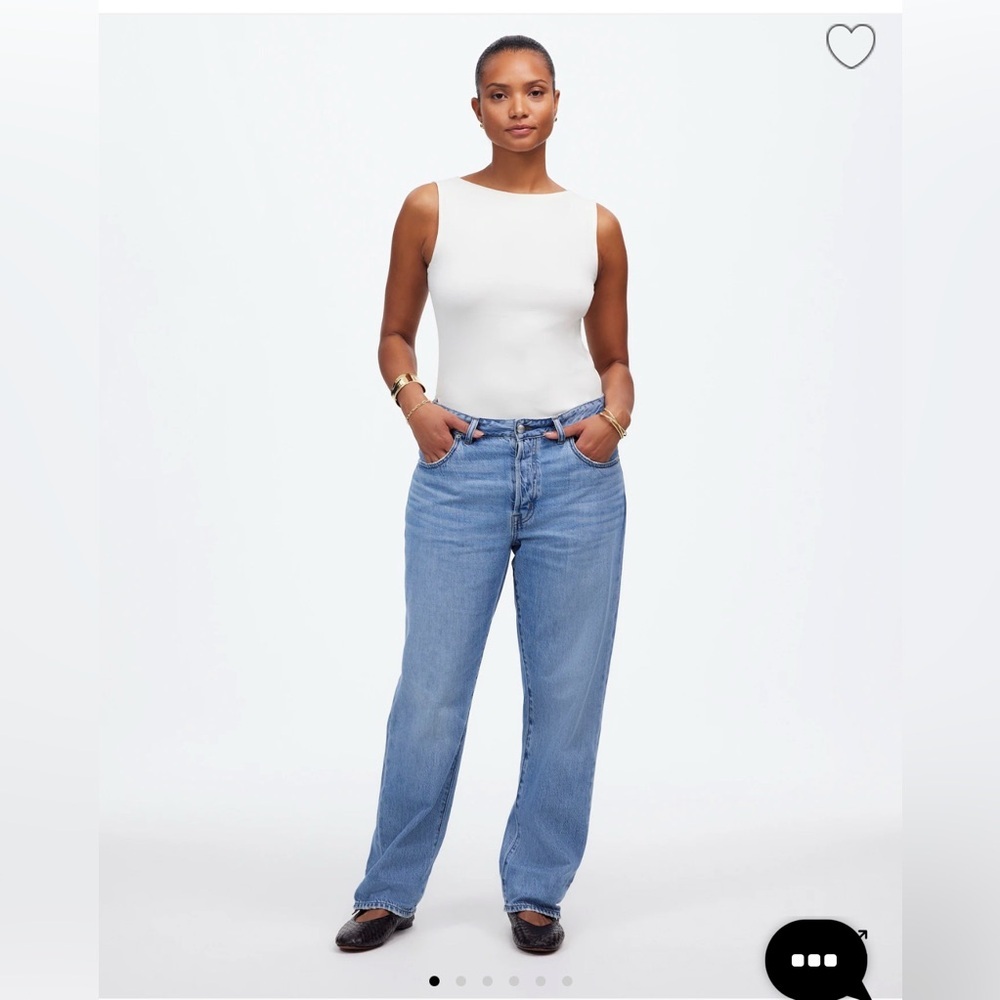 NWT Madewell Dean Easy Straight Jean - Curvy Fit 24P - Picture 3 of 7